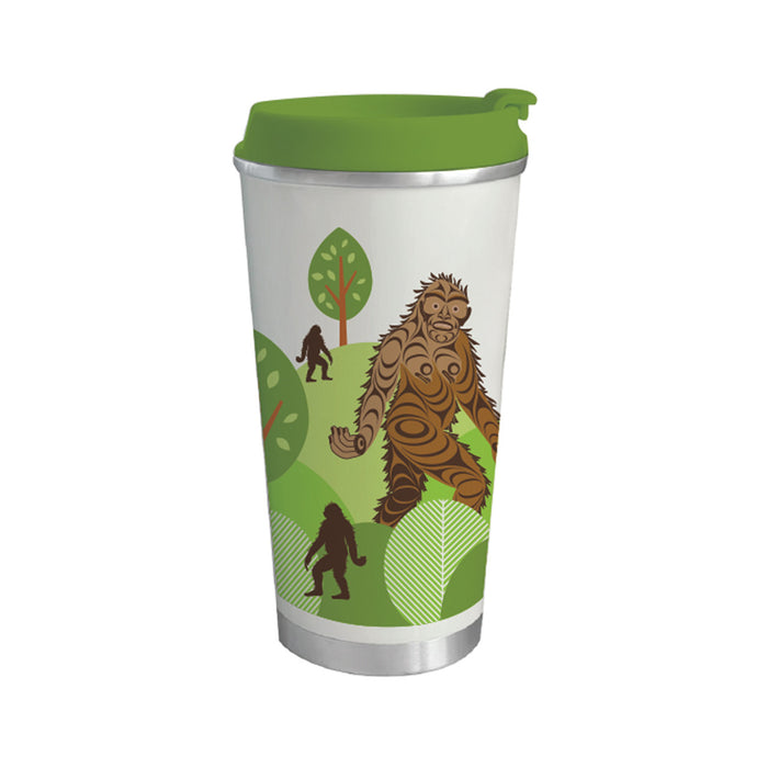18 oz Travel indigenous art mug by Francis Horne Sr Canada