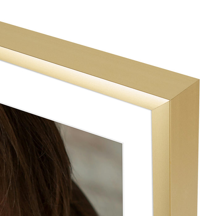 18x24 Metal Picture Frame for 16x20 Photo with White Mat and Real Glass (3 Pcs per Box)