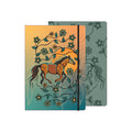 192 page Journal - Horse (Bebezhigooganzhii) artwork by Storm Angeconeb indigenous art gift by Storm Angeconeb Canada