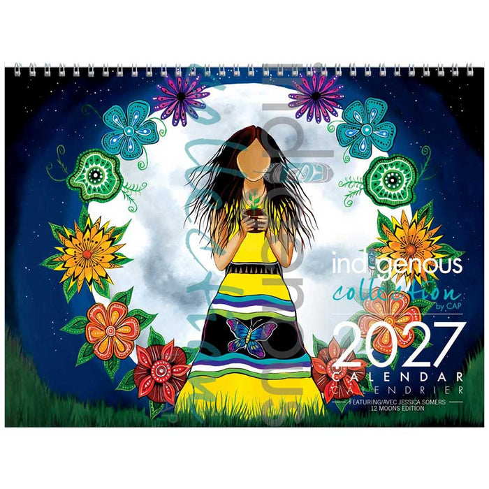 2027 indigenous calendar by Jessica Somers Canada