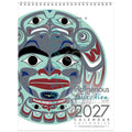 2027 Wall indigenous calendar by Clarence Mills Canada