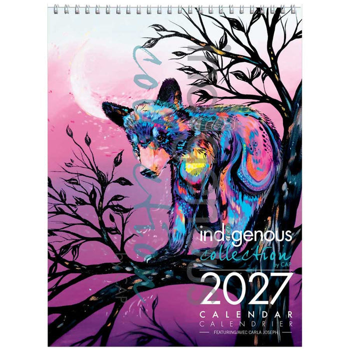 2027 Wall indigenous calendar by Carla Joseph Canada