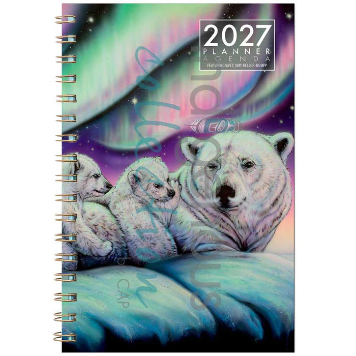 2027 Weekly Planner artwork by Amy Keller-Rempp - YOU ARE PRE-ORDERING FOR APRIL DELIVERY indigenous art gift by Amy Keller Rempp Canada