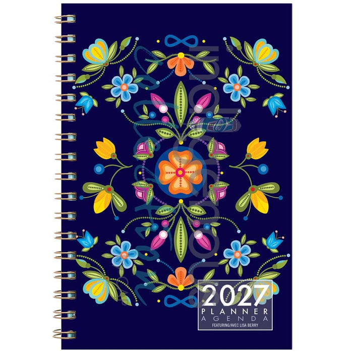 2027 Weekly Planner artwork by  Lisa Berry - YOU ARE PRE-ORDERING FOR APRIL DELIVERY indigenous art gift by Lisa Berry Canada