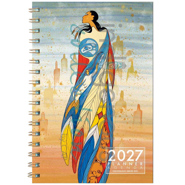 2027 Weekly Planner artwork by Maxine Noel - YOU ARE PRE-ORDERING FOR APRIL DELIVERY indigenous art gift by Maxine Noel Canada