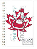 2027 Weekly Planner artwork by Angela Kimble - YOU ARE PRE-ORDERING FOR APRIL DELIVERY indigenous art gift by Angela Kimble Canada