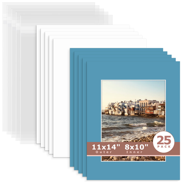 8x10 (7.5x9.5 exact opening) / N138 Dynamic Blue