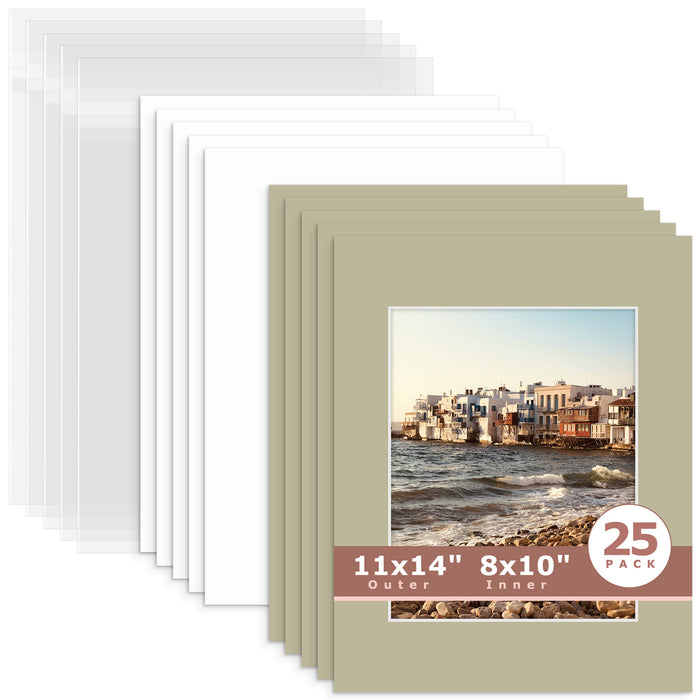8x10 (7.5x9.5 exact opening) / N154 Middle Gray
