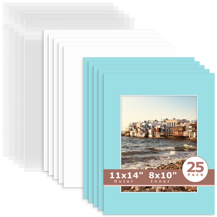 8x10 (7.5x9.5 exact opening) / N222 Deep Blue