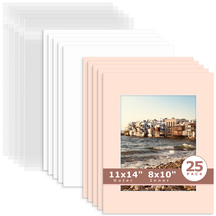 8x10 (7.5x9.5 exact opening) / N229 Pink