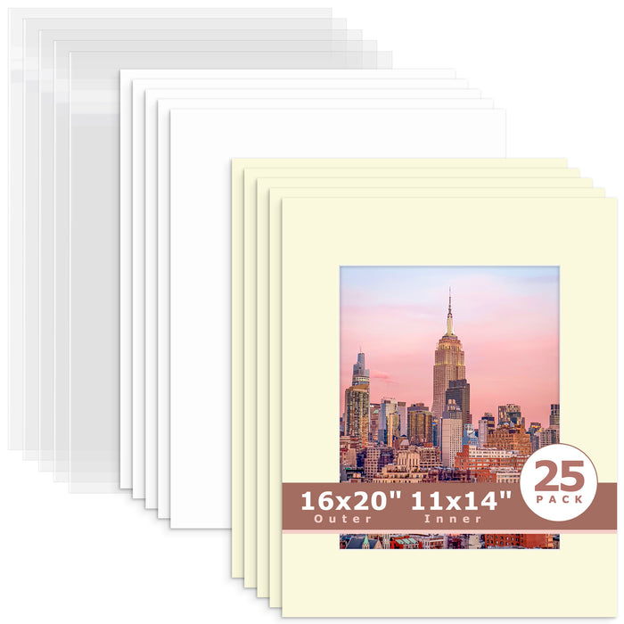 11x14 (exact opening 10.5x13.5) / N105 Ivory