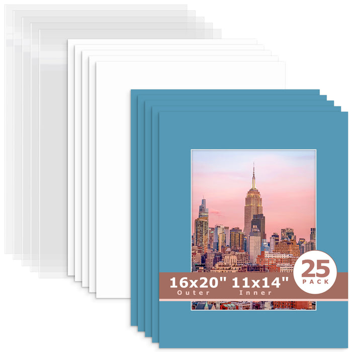 11x14 (exact opening 10.5x13.5) / N138 Dynamic Blue
