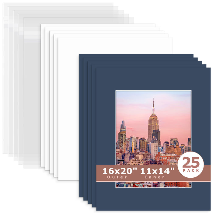 11x14 (exact opening 10.5x13.5) / N141 Dignity Blue