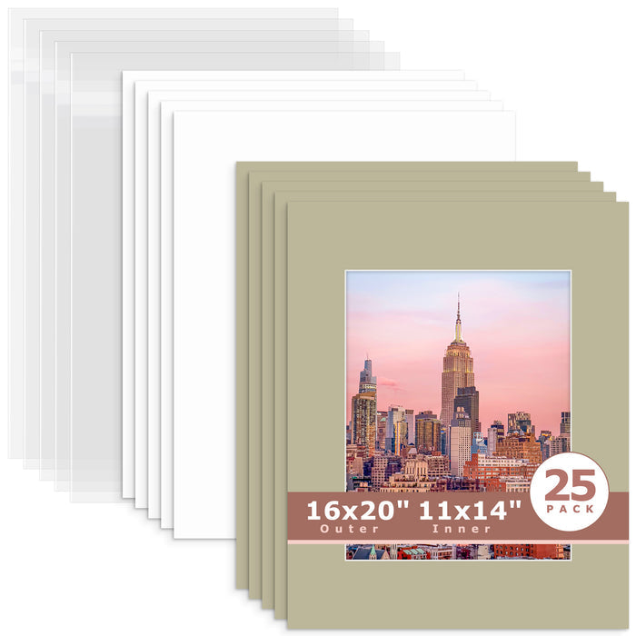 11x14 (exact opening 10.5x13.5) / N154 Middle Gray