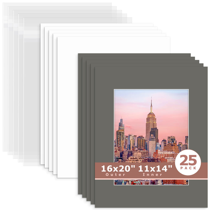 11x14 (exact opening 10.5x13.5) / N171 Gray