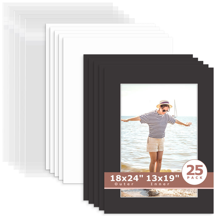 13x19 (12.5x18.5 exact opening) / N142 Black