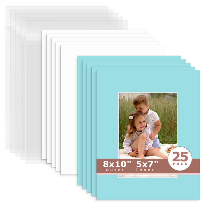 5x7 (4.5x6.5 exact opening) / N222 Deep Blue