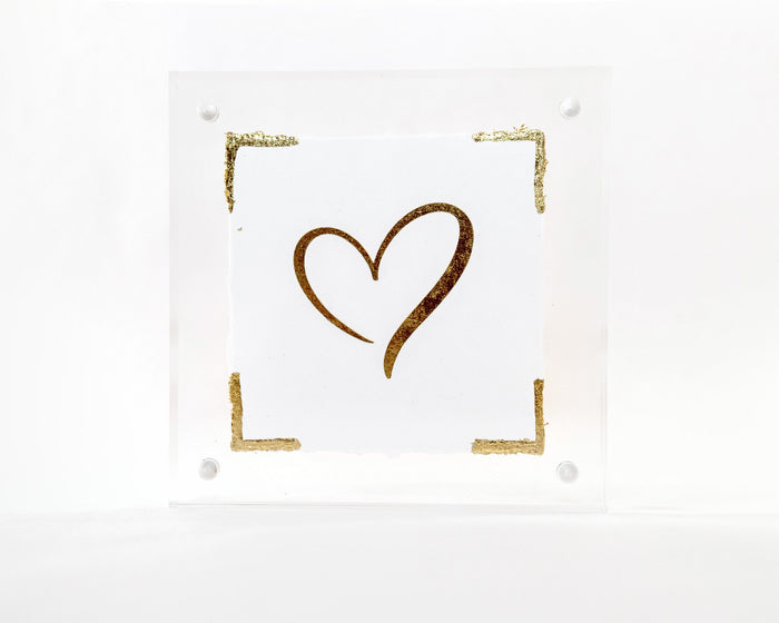 4×4 Acrylic Message Block