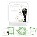 4x4 Flat Card With Acrylic Block Stand