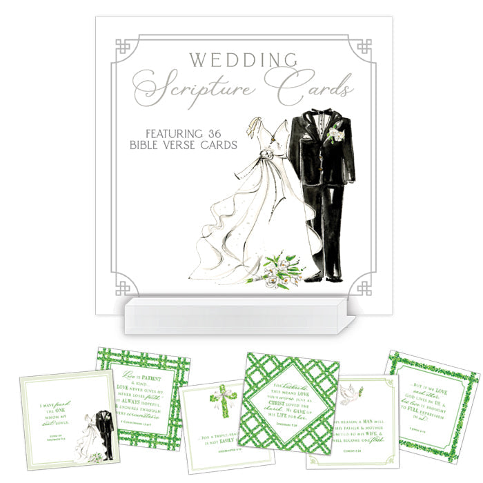 4x4 Flat Card With Acrylic Block Stand