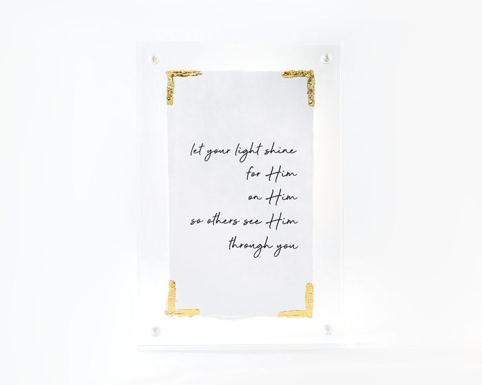 Let Your Light Shine