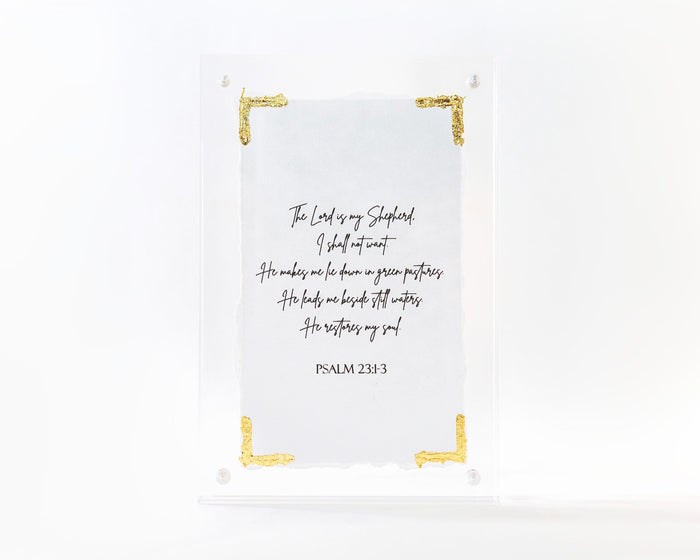 The Lord is My Shepherd | Psalm 23:1-3