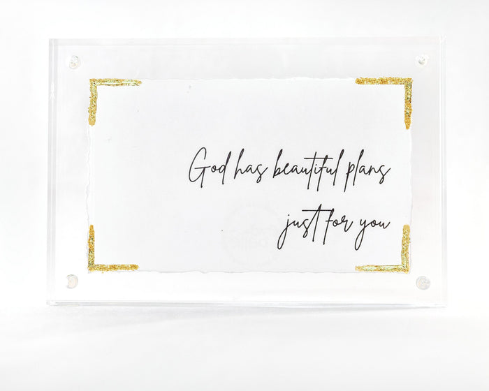 4x6 Acrylic Message Block
