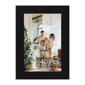 4x6 Picture Frames with Plexiglass (40 Pcs Per Box) Black