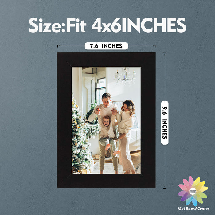 4x6 Picture Frames with Plexiglass (40 Pcs Per Box)