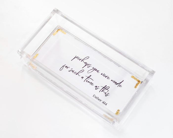 4x8 Acrylic Vanity Tray