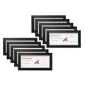 4x9 Frame for 4x9 Picture Black Wood (10 Pcs per Box)