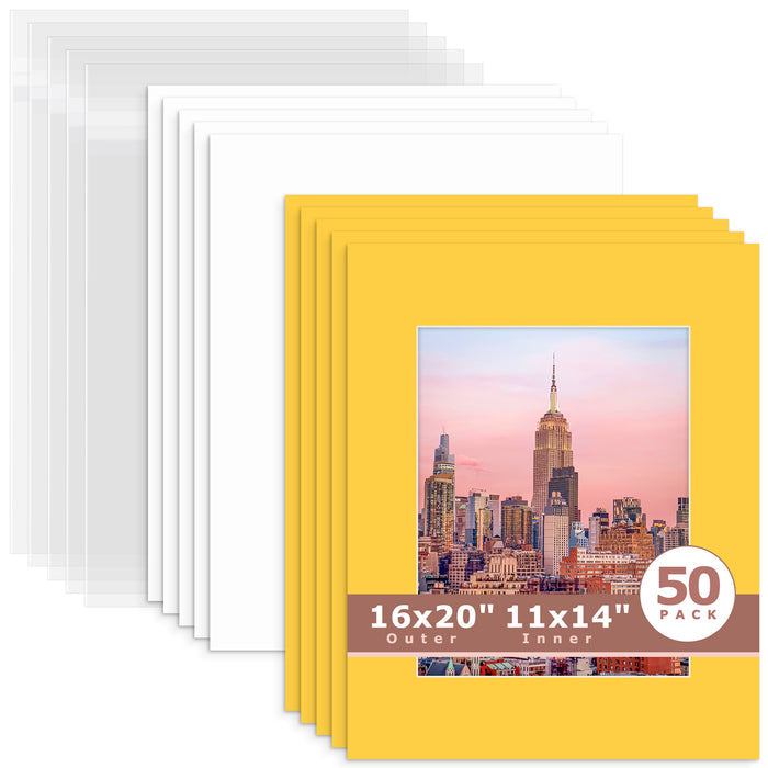 11x14 (exact opening 10.5x13.5) / N212 Deep Yellow