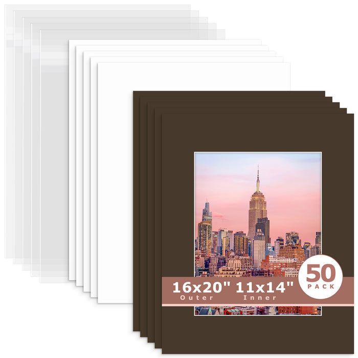 11x14 (exact opening 10.5x13.5) / N148 Well-Bred Brown