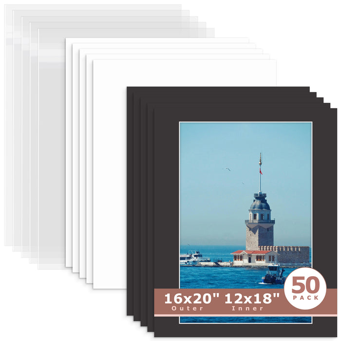 12x18 (exact opening 11.5x17.5) / N142 Tricom Black