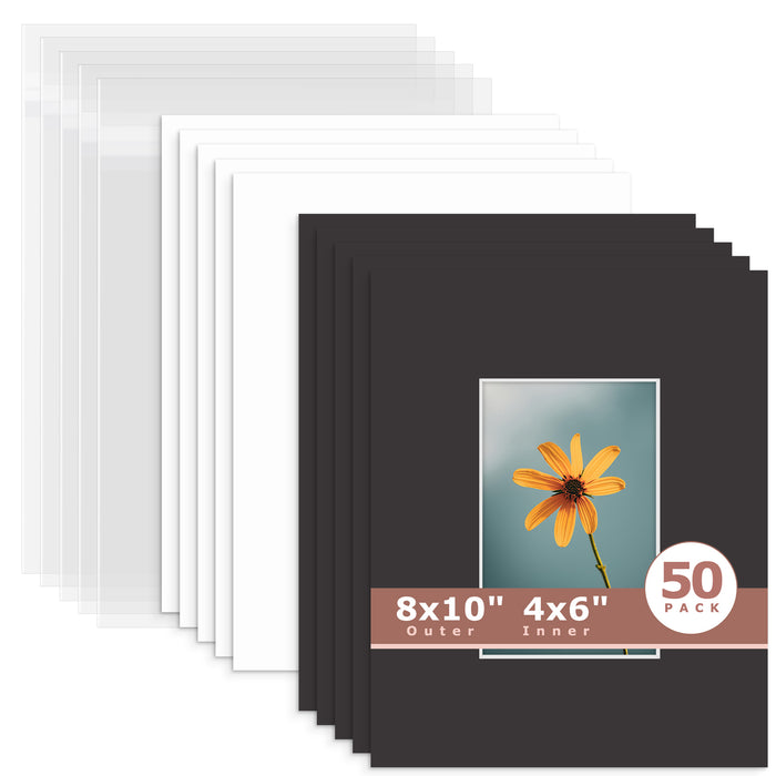 4x6 (3.5x5.5 exact opening) / N142 Tricom Black