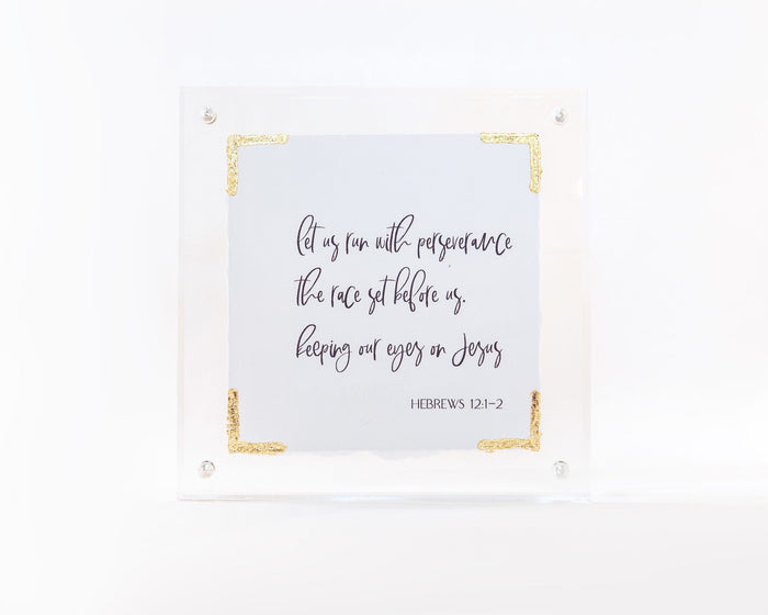 5x5 Acrylic Message Block