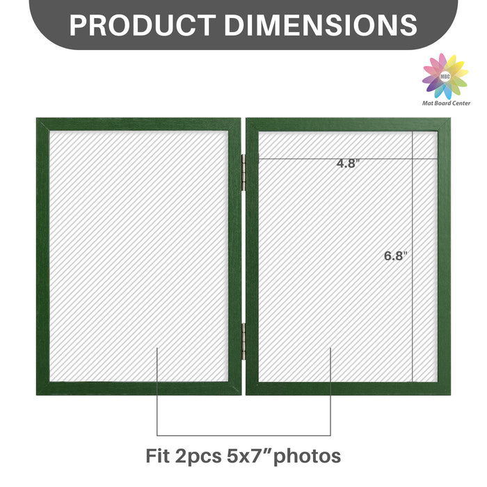 5x7 Double Picture Frame (10 Pcs Per Box)