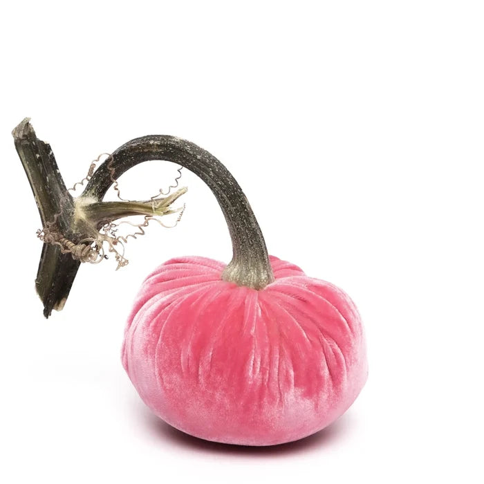 6" Velvet Pumpkin