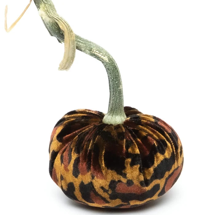 6" Velvet Pumpkin