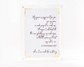 6x8 Acrylic Message Block