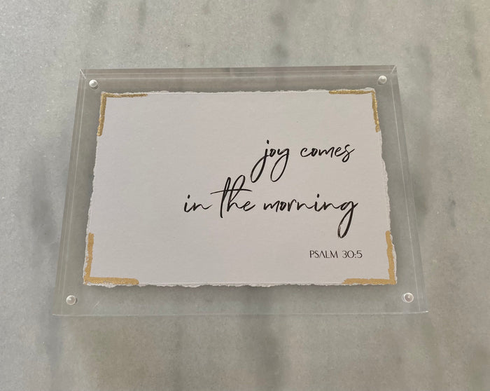 6x8 Acrylic Message Block