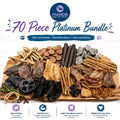 70 Piece Platinum Dog Treat Bundle