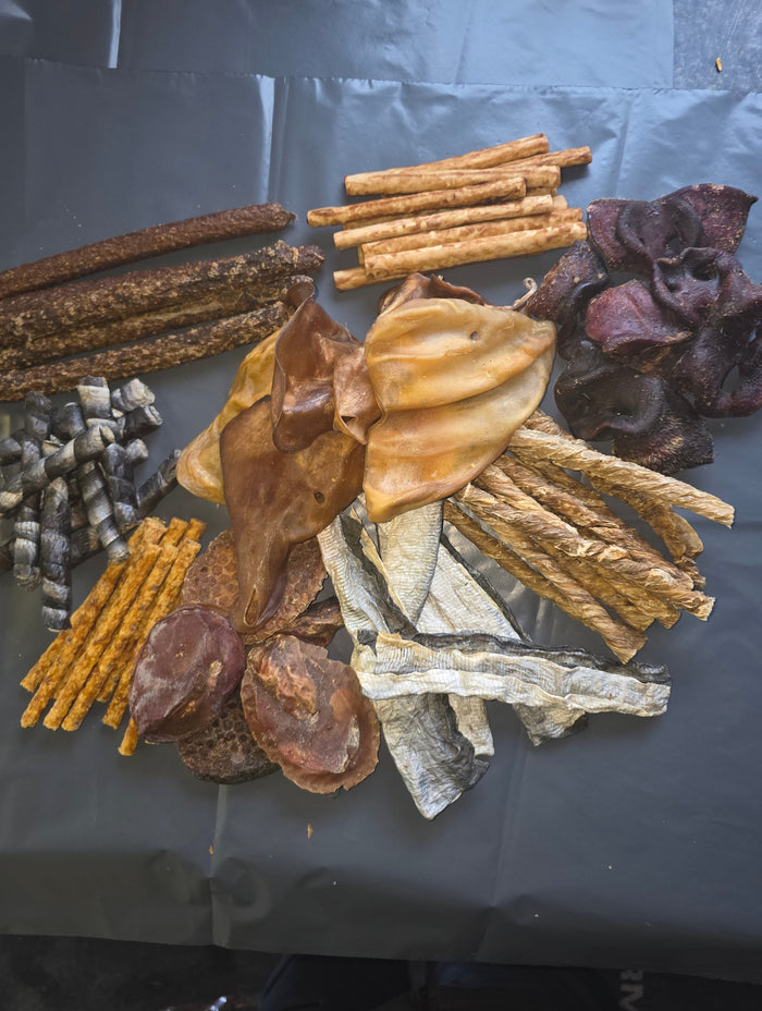 70 Piece Platinum Dog Treat Bundle