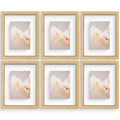 8.5x11 Floating Frame (6 Pcs Per Box) Natural Wood