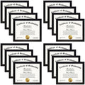 8.5x11 Picture Frame with Real Glass (16 Pcs Per Box)