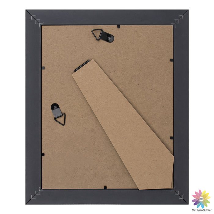 8x10 Diploma Frame for 6x8 with Double Mat and Real Glass Black Gold & Burgundy (10 Pcs per Box)