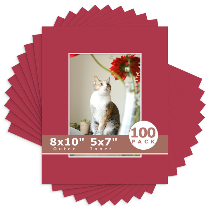 5x7 (4.5x6.5 exact opening) / N117 China Red