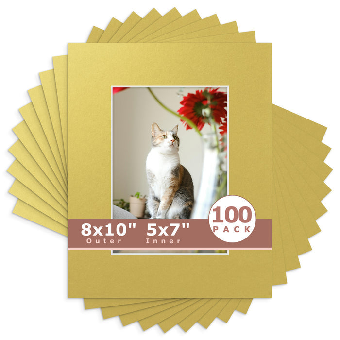 5x7 (4.5x6.5 exact opening) / N143 Old Gold