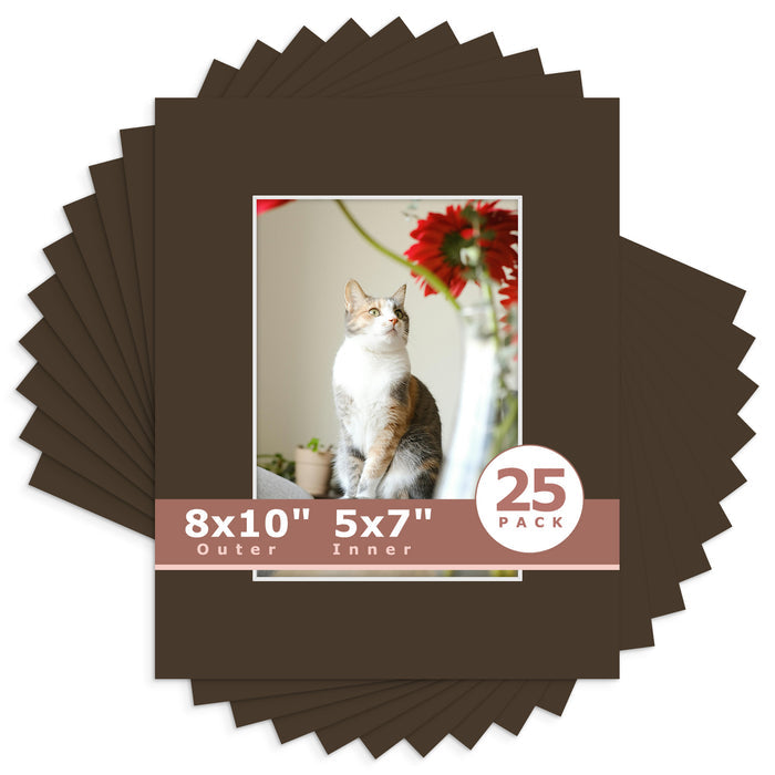 5x7 (4.5x6.5 exact opening) / N148 Well-Bred Brown