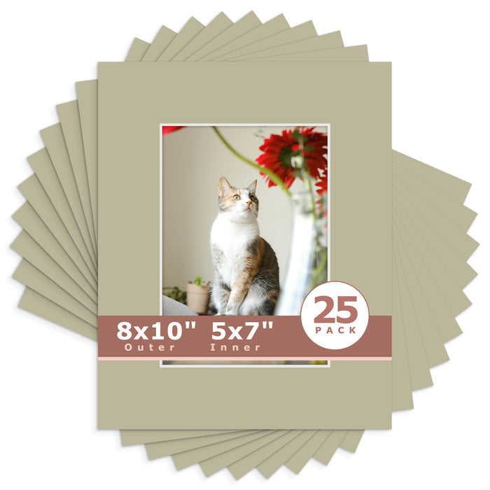 5x7 (4.5x6.5 exact opening) / N154 Middle Gray